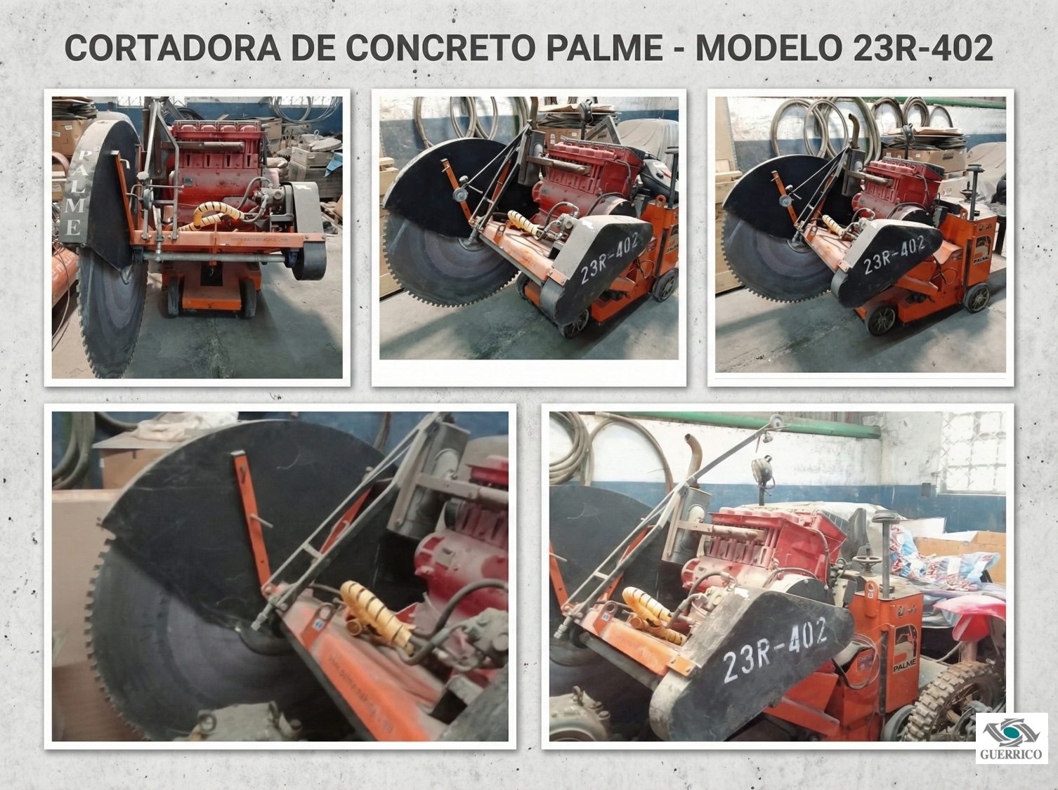 Cortadora de Hormigón Palme